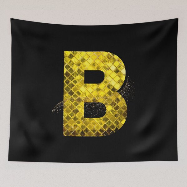 Item preview, Golden B with black designed and sold by Rbnano.