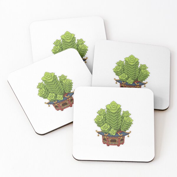 Item preview, Crassula Green Pagoda  designed and sold by Homelesssquid's Stickers & More.