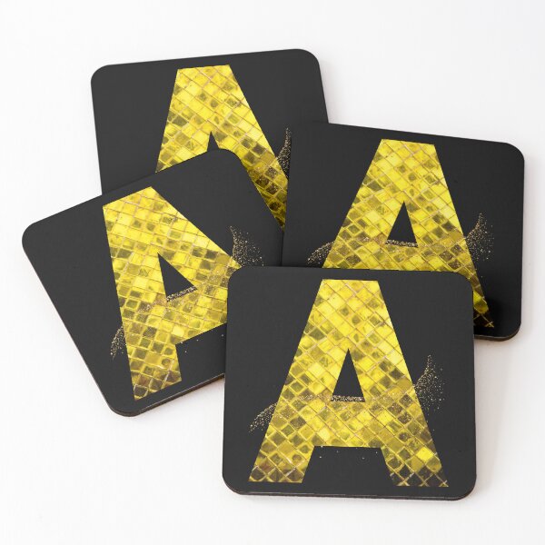 Item preview, Golden A with black designed and sold by Rbnano.