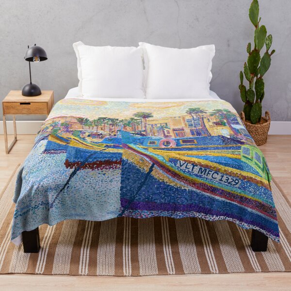 Item preview, Harbour Eyes: Maltese Luzzu at Rest- Marsaxlokk designed and sold by Toby Evans.