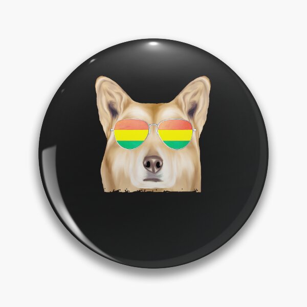 Item preview, Canaan-Dog-Dog-Bolivia-Flag-Sunglasses designed and sold by elleryngvodde.