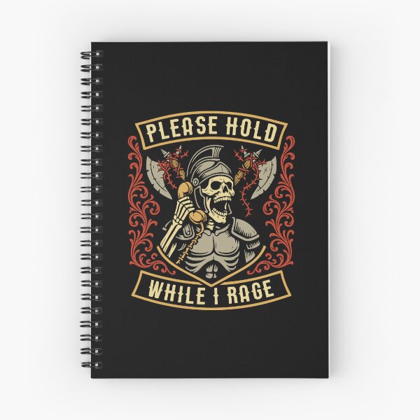 Item preview, Please Hold While I Rage Funny Berserker designed and sold by pixeptional.