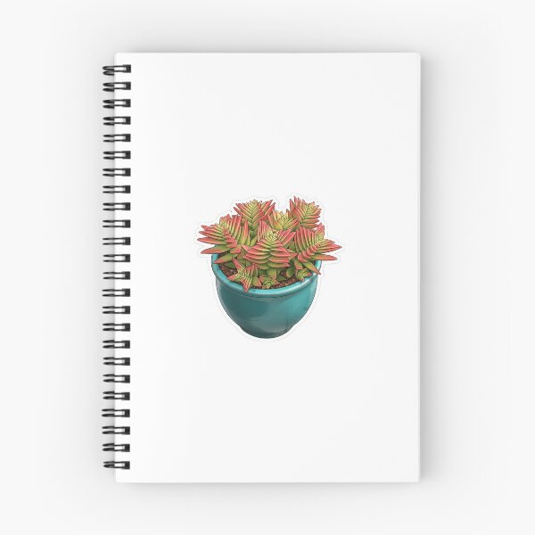 Item preview, Crassula Red Pagoda  designed and sold by Homelesssquid's Stickers & More.