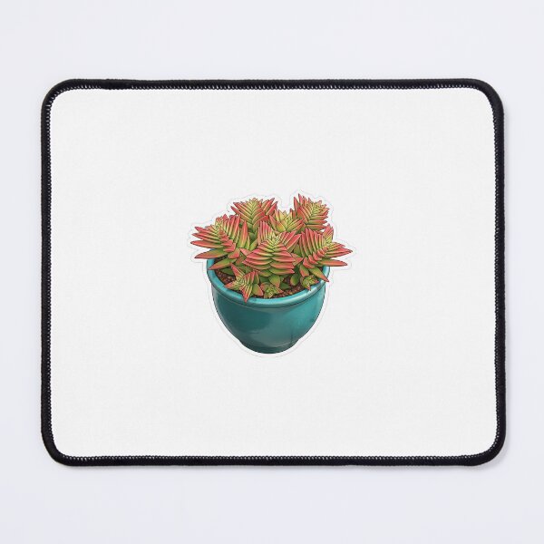 Item preview, Crassula Red Pagoda  designed and sold by Homelesssquid's Stickers & More.