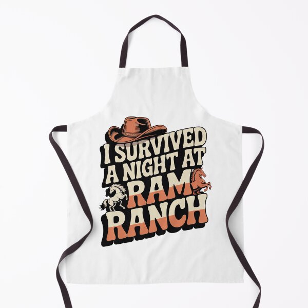 Item preview, I Survived a Night at Ram Ranch, Ram Ranch Really Rocks designed and sold by graphic-genie.