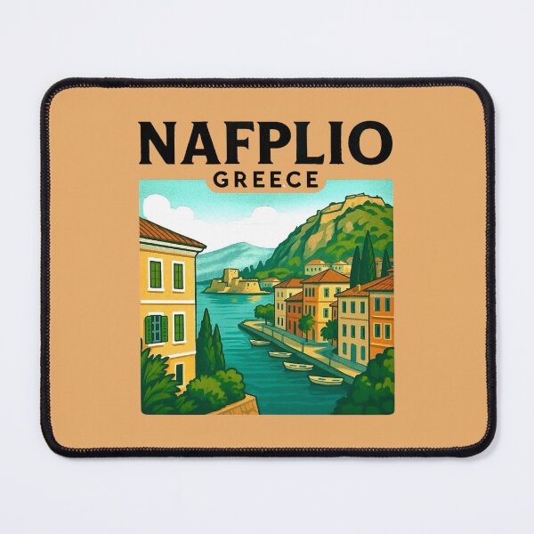 Item preview, Nafplio, Greece - Vintage Seaside designed and sold by Myra365Art.