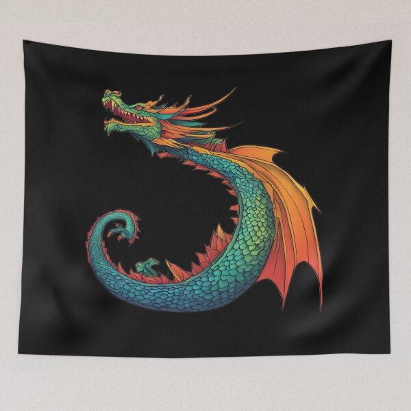 Item preview, Dragon of the Sea designed and sold by Vennie Kocsis.
