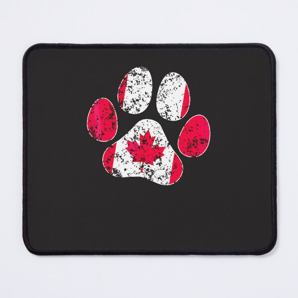 Item preview, Canada-Flag-Vintage-Cat-Dog-Paw-Print designed and sold by carleoiabl.