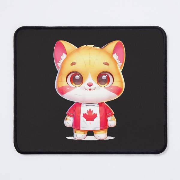 Item preview, Canada-Kids-Flag-Cute-Cat-Canada-Day-Flag-Canadian-Pride-(2) designed and sold by carleoiabl.