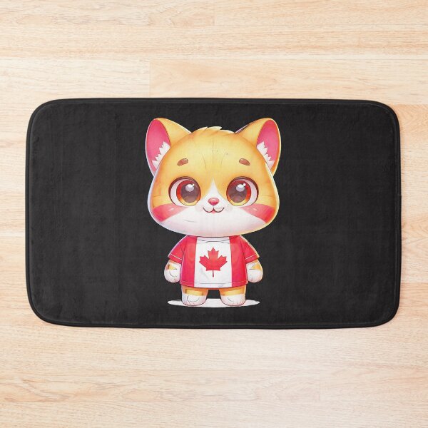 Item preview, Canada-Kids-Flag-Cute-Cat-Canada-Day-Flag-Canadian-Pride-(2) designed and sold by carleoiabl.