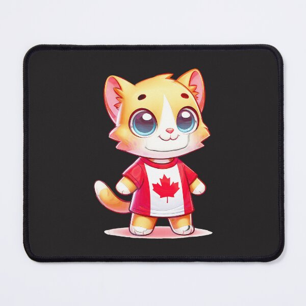 Item preview, Canada-Kids-Flag-Cute-Cat-Canada-Day-Flag-Canadian-Pride-(3) designed and sold by carleoiabl.