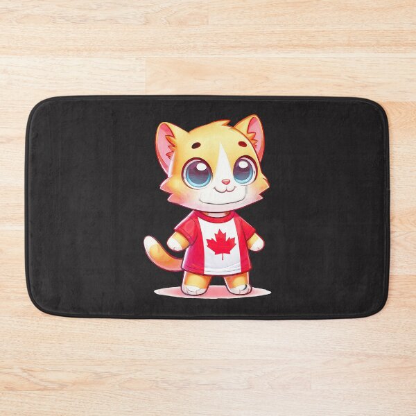 Item preview, Canada-Kids-Flag-Cute-Cat-Canada-Day-Flag-Canadian-Pride-(3) designed and sold by carleoiabl.