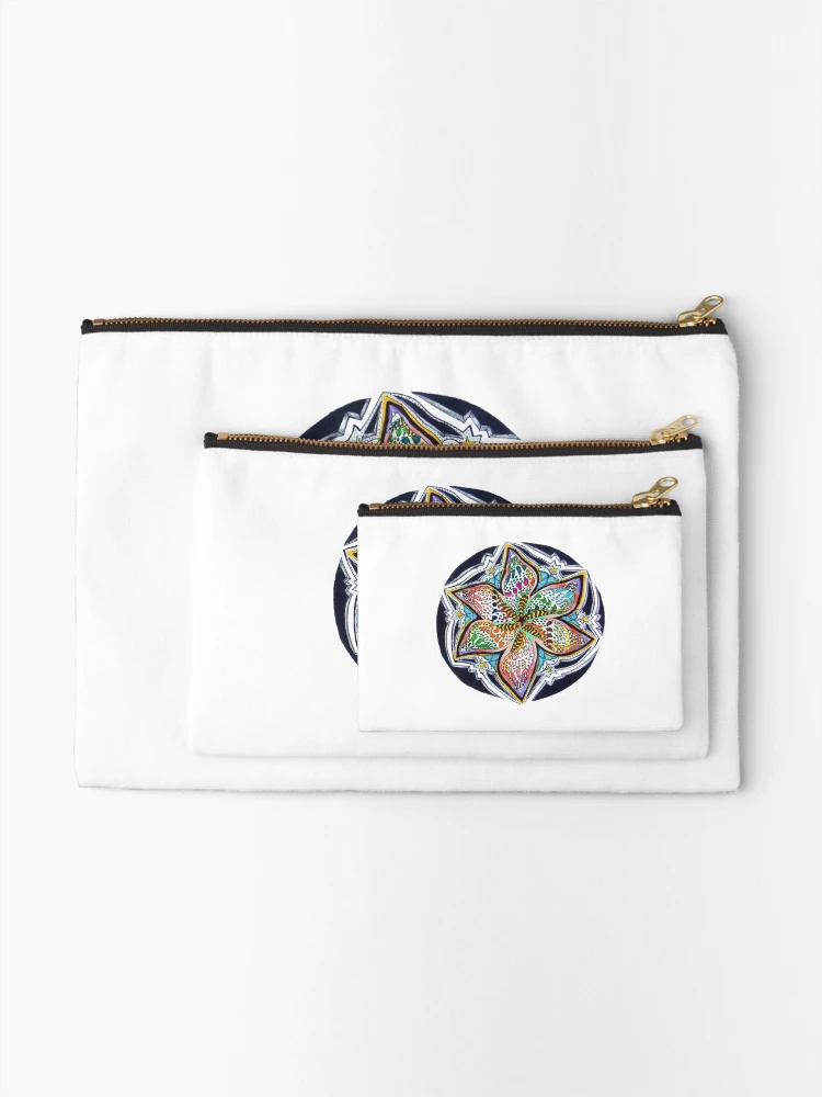 Thumbnail 2 of 4, Zipper Pouch, Shell Mandalla designed and sold by Nomadicperina.