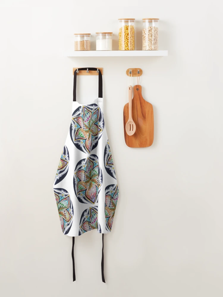 Thumbnail 4 of 6, Apron, Shell Mandalla designed and sold by Nomadicperina.