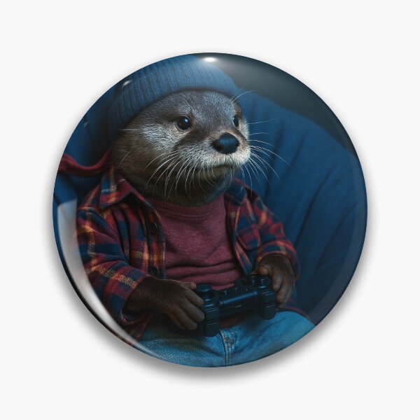 Item preview, Otter Gamer designed and sold by Tridentulus.