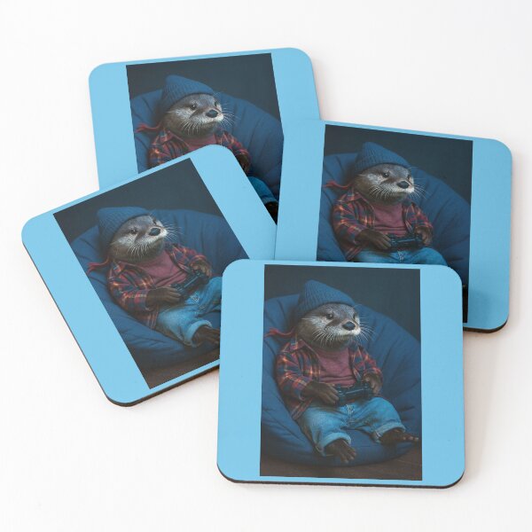 Item preview, Otter Gamer designed and sold by Tridentulus.
