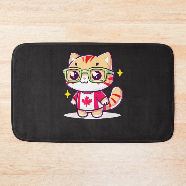 Item preview, Canada-Kids-Flag-Cute-Cat-Canada-Day-Flag-Canadian-Pride designed and sold by carleoiabl.