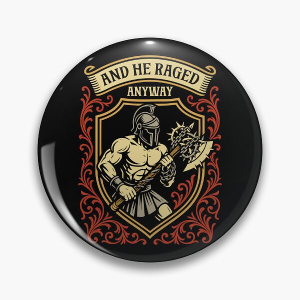 Item preview, And He Raged Anyway Funny Tabletop Wargaming designed and sold by pixeptional.