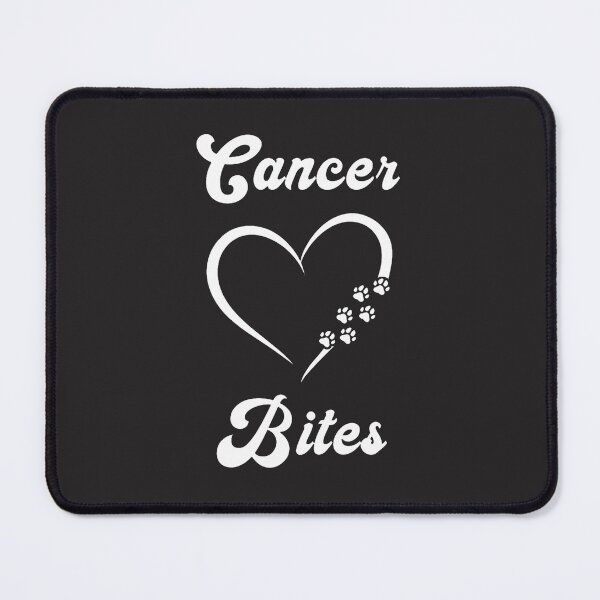 Item preview, Cancer-Bites-Heart-Pet-Canine-Cancer-Dog-Paw-Print designed and sold by carleoiabl.