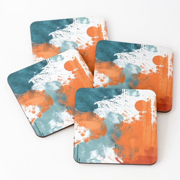 Item preview, Colorful play of colors – contemporary art for murals & prints designed and sold by SuperCaseCenter.