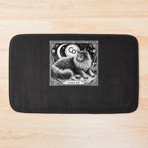 Item preview, Cancer-Cat-Celestial-Zodiac-Tarot-Astrology-Cats designed and sold by carleoiabl.