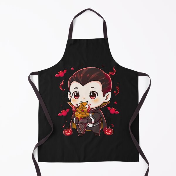 Item preview, Adorable Chibi Vampire With Ice Cream | Cute Kawaii Halloween Design designed and sold by ColorSplash123.