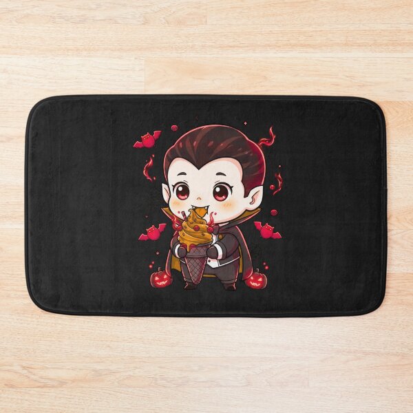 Item preview, Adorable Chibi Vampire With Ice Cream | Cute Kawaii Halloween Design designed and sold by ColorSplash123.