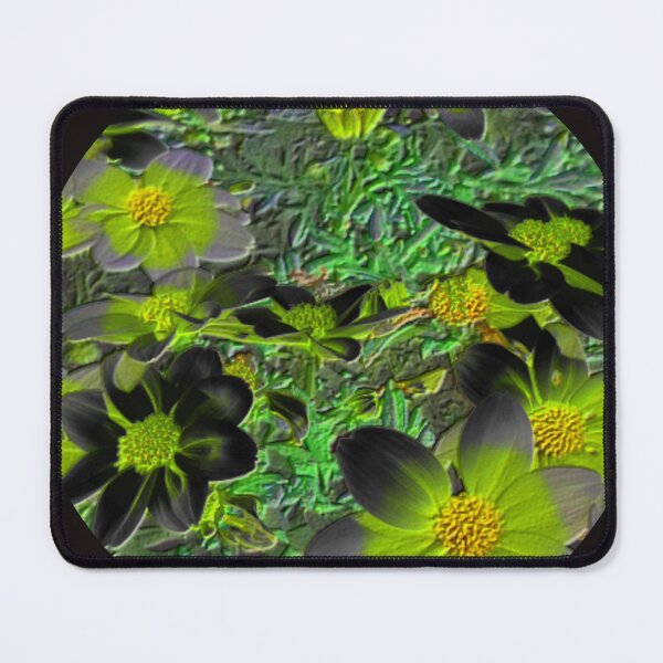 Item preview, flowerbed dark fluorescence round abstract design designed and sold by SmashingDeals.