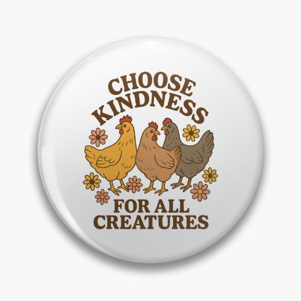 Item preview, Choose Kindness for All Creatures Cute Farm Animal Compassion Design designed and sold by inkoutninja.