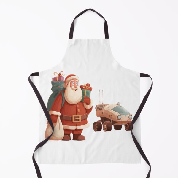Item preview, Santa on Mars – Cosmic Christmas Adventure designed and sold by AlexLineArt.