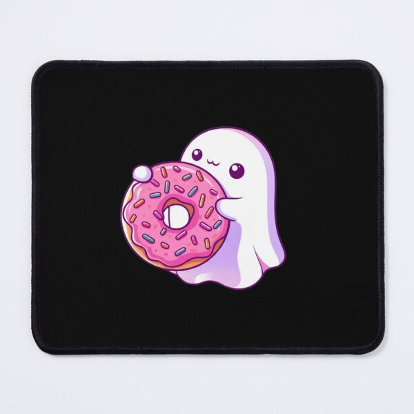 Item preview, Kawaii Ghost Hugging Donut | Cute Chibi Halloween Design designed and sold by ColorSplash123.