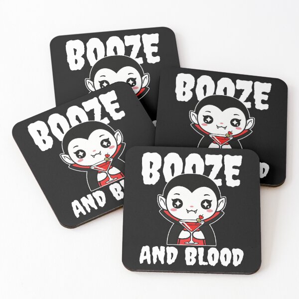 Item preview, BOOZE AND BLOOD - VAMPIRE HALLOWEEN designed and sold by KEF Custom.