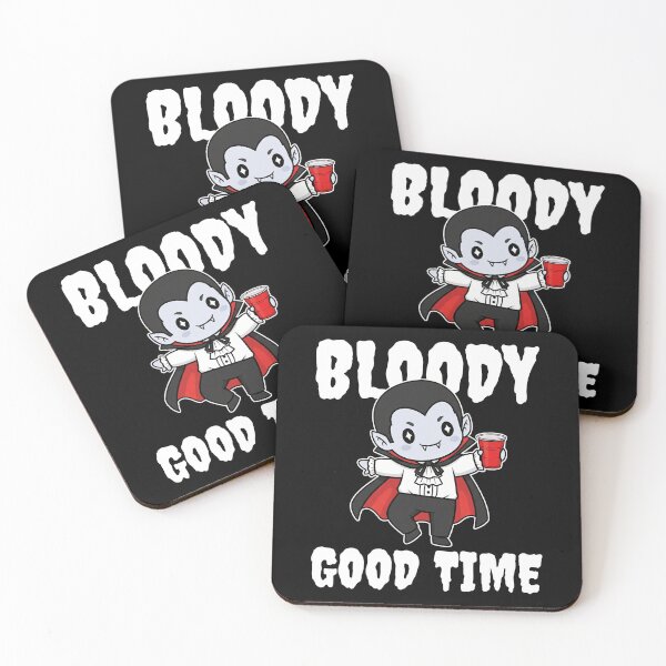 Item preview, BLOODY GOOD TIME - VAMPIRE HALLOWEEN designed and sold by KEF Custom.