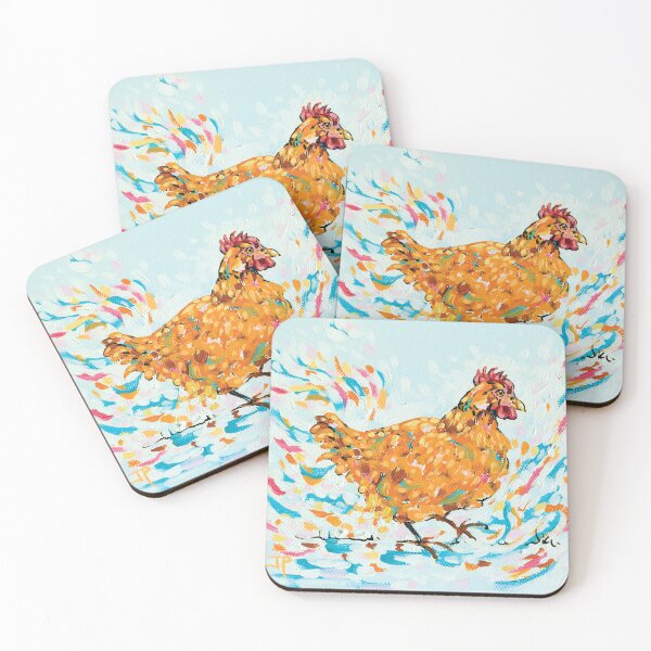 Item preview, Happy Dancing Hen Doin' the Farmyard Polka designed and sold by Judi Parkinson.