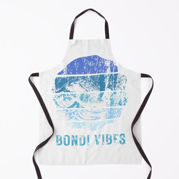 Item preview, Bondi Vibes Vintage Surf Wave Distressed T-Shirt designed and sold by Fig Tree Lane - Art &Tees.