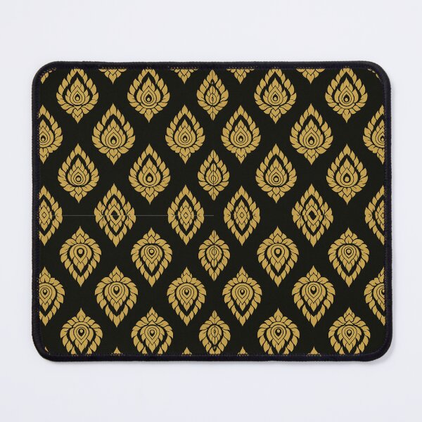 Item preview, Gold Traditional Kanok Thai Pattern iphone case/Galaxy phone case designed and sold by loccotown168.