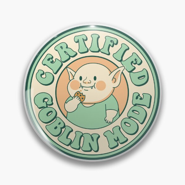Item preview, Certified Goblin Mode designed and sold by HollisArtCo.