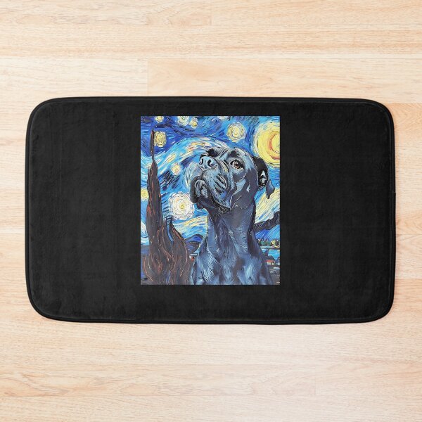 Item preview, Cane-Corso-Dog-Van-Gogh-Starry-Night-Art designed and sold by houfwopa.