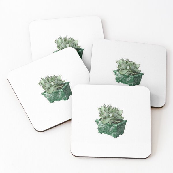 Item preview, Crassula Ruffle Jade  designed and sold by Homelesssquid's Stickers & More.