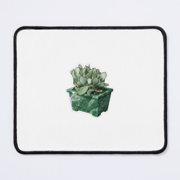 Item preview, Crassula Ruffle Jade  designed and sold by Homelesssquid's Stickers & More.