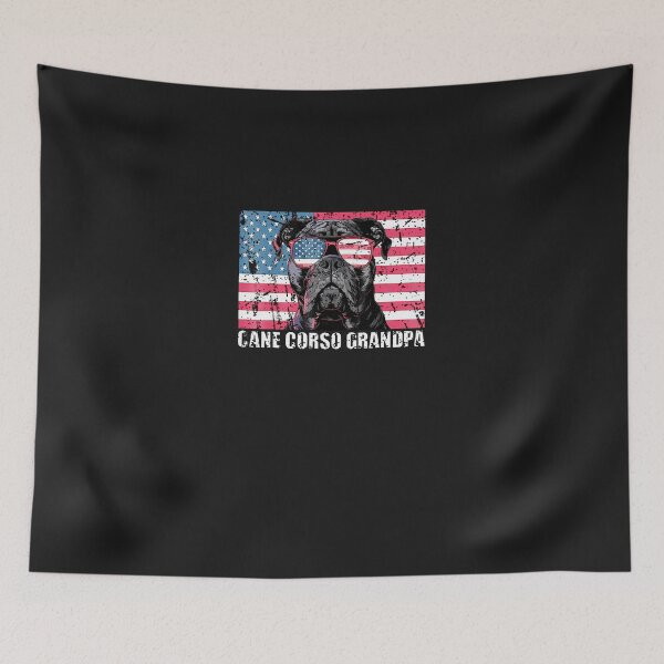 Item preview, Cane-Corso-Grandpa-Us-Flag-Puppy-Lover-Dog-Owner-4Th-Of-July designed and sold by houfwopa.