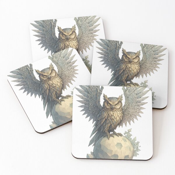 Item preview, Mystical Biomech Owl Moon designed and sold by FreddyE.