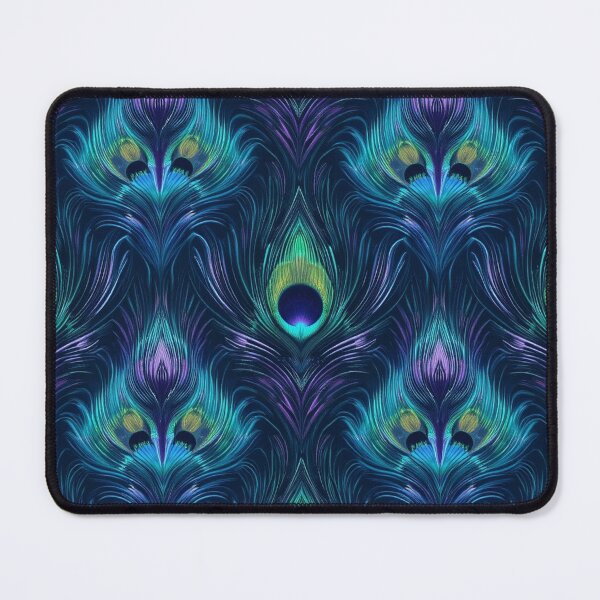 Item preview, Vibrant Peacock Feather Pattern designed and sold by InezPhotography.