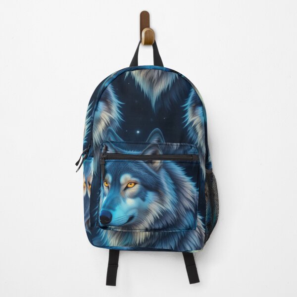 Item preview, Mesmerizing Wolves Under Moonlight Sky designed and sold by InezPhotography.