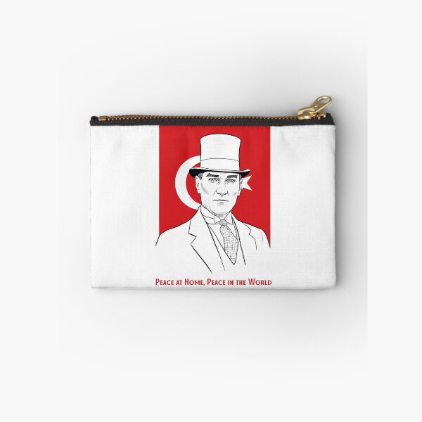 Item preview, Peace at Home Peace in the World – Ataturk Quote Poster designed and sold by asliberry.