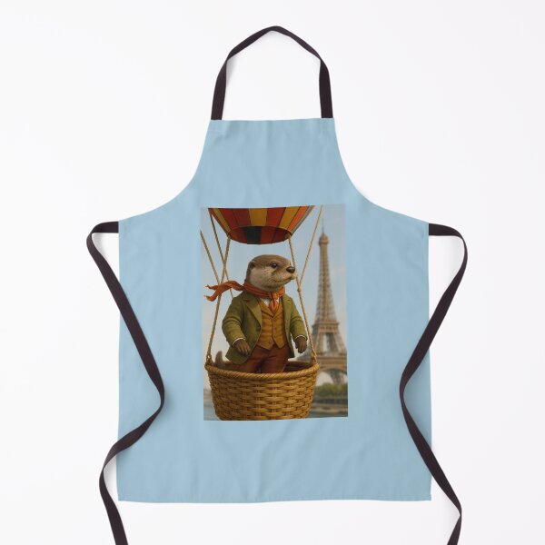 Item preview, Otter in a Hot Air Balloon designed and sold by Tridentulus.