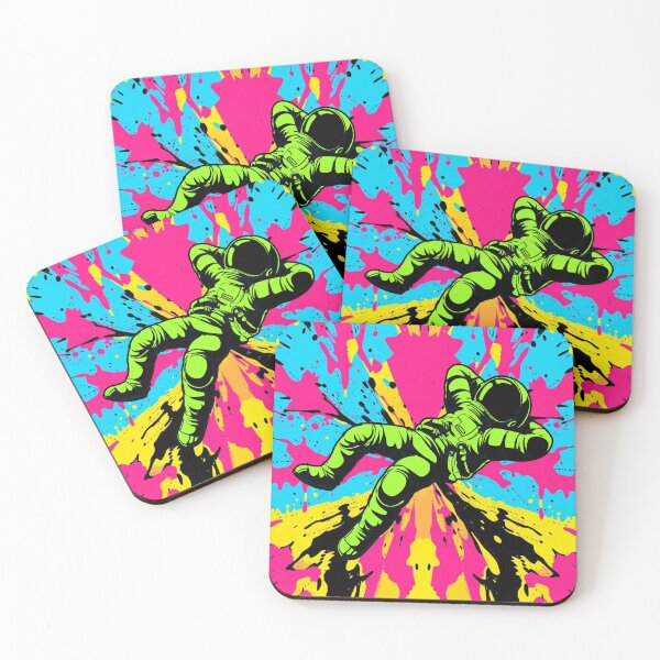 Item preview, Psychedelic Graffiti With Chill Floating Astronaut  designed and sold by UNK-Fatigues.
