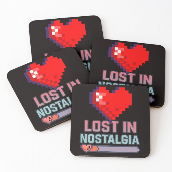 Item preview, Lost in Nostalgia Pixel Heart designed and sold by Tadeusz1.