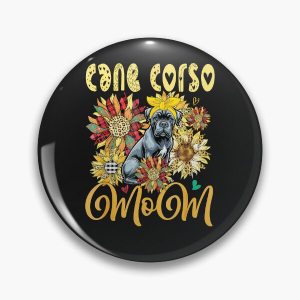 Item preview, Cane-Corso-Mom-Leopard-Sunflowers-Dog-Bow-Tie-Owner-Lover designed and sold by houfwopa.