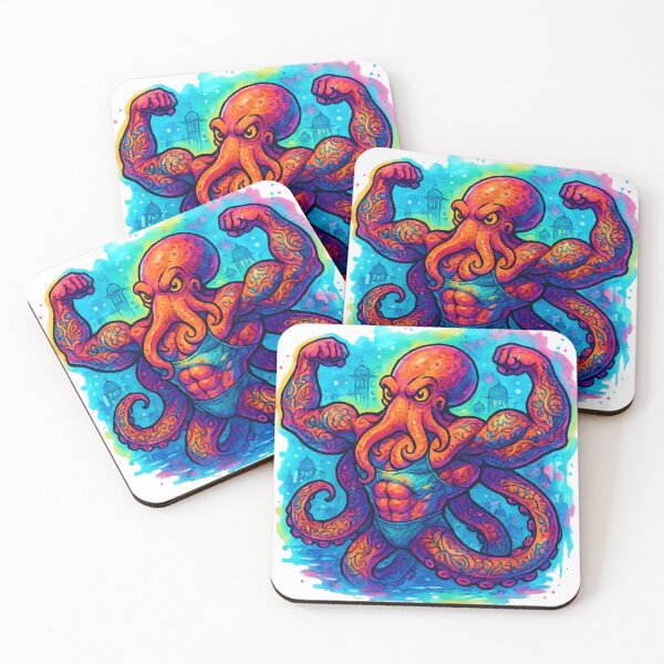 Item preview, Muscle Octopus designed and sold by FreddyE.